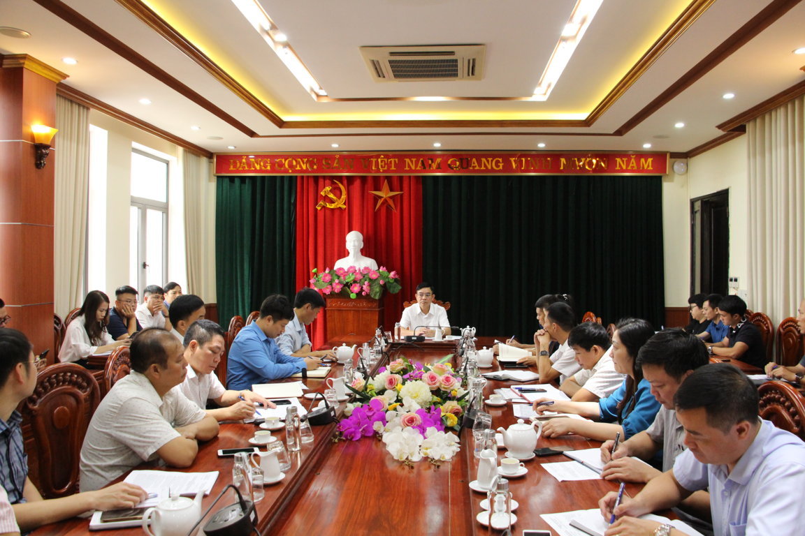 Kiểm điểm tiến độ thực hiện các dự án  Phát triển tổng hợp đô thị động lực, thành phố Thái Nguyên